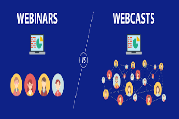 Webinars, Webcasts và Live Video